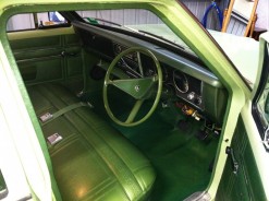 HOLDEN HT KINGSWOOD SEAT COVER SET ISIS GREEN (TRIM CODE 16E)