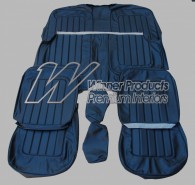 HOLDEN LJ TORANA GTR XU1 COUPE SEAT COVER SET BLACK LONG GRAIN