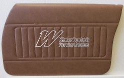 HOLDEN WB KINGSWOOD DOOR TRIM SET TAN 67c (METAL TOP EXCHANGE)