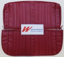 HOLDEN HK KINGSWOOD UTE BENCH SEAT COVERS GOYA RED TRIM CODE (TRIM 12E)