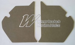 HOLDEN HK MONARO KICK PANEL SET BUCKSKIN BEIGE TRIM CODE 18X