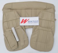 FORD XB GT FAIRMONT SEAT COVER SET SEDAN PARCHMENT TRIM CODE P