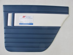 HOLDEN EH SPECIAL DOOR TRIM SET BLUE AND WHITE CUSTOM TRIM