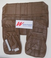 FORD XB FAIRMONT SEAT COVER SET SEDAN LIGHT SADDLE (TRIM CODE S)