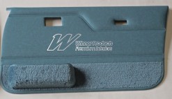 HOLDEN VK SS COMMODORE DOOR TRIM SET LIGHT CERULAN (METAL TOP EXCHANGE)