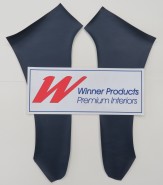 HOLDEN EH SPECIAL WAGON - WHEEL ARCH PILLAR (C) PAIR - COLUMBINE BLUE VINYL C38