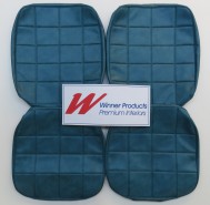 HOLDEN TORANA LC S SEDAN SEAT COVER FRONT ONLY TURQUOISE MIST (TRIM CODE 43F)