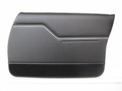 HOLDEN HX PREMIER SEDAN DOOR TRIM SET SLATE TRIM CODE 18X (METAL TOP EXCHANGE)