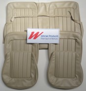 HOLDEN LJ TORANA GTR COUPE SEAT COVER SET DOESKIN & CHESTNUT (TRIM  CODE 58X) 