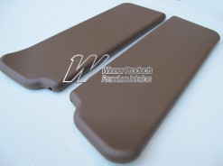 HOLDEN HJ MONARO SUN VISOR SET TAN (TRIM CODE 67V)