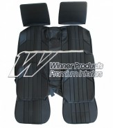 HOLDEN HT GTS MONARO SEAT COVER SET BLACK TRIM CODE 10X