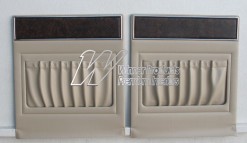 HOLDEN HQ STATESMAN BACK BOARDS SET of 2 IN DOESKIN TRIM CODE 38