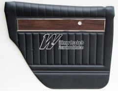 HOLDEN HK PREMIER DOOR TRIM SET BLACK (METAL TOP EXCHANGE)