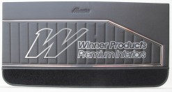 HOLDEN HG MONARO GTS DOOR TRIM SET BLACK ROEBUCK 10X