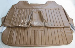 HOLDEN HZ KINGSWOOD UTE BENCH SEAT WITH ARMREST SEAT COVER SET BUCKSKIN VINYL (TRIM CODE 63)