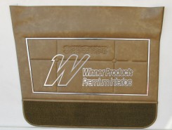 HOLDEN HT PREMIER DOOR TRIM SET ANTIQUE GOLD TRIM CODE 11E (NO TOPS)