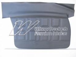 HOLDEN HQ SS DOOR TRIM SET BLACK (NO TOPS)