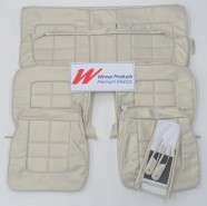 FORD XR FAIRMONT SEAT COVER SET SEDAN PARCHMENT (TRIM CODE P)