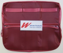 HOLDEN HD SPECIAL SEDAN SEAT COVER (FRONT BENCH ONLY) - BOLERO & GARNET RED (TRIM CODE: D54)
