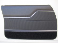  HOLDEN HX MONARO GTS SEDAN DOOR TRIM SET SLATE (METAL TOP EXCHANGE)