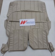 HG KINGSWOOD WAGON (CUSTOM FRONT PREMIER BENCH BUCKET) SEAT COVER SET SANDALWOOD (TRIM CODE 18E)