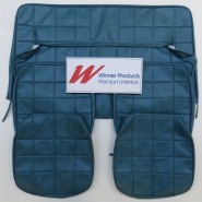 HOLDEN TORANA LC S SEDAN SEAT COVER SET TURQUOISE MIST (TRIM CODE 43F)