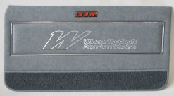 HOLDEN LJ TORANA GTR COUPE DOOR TRIM SET ASH VINYL TRIM CODE 55X (BADGES NOT INCLUDED)