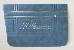 HOLDEN HT KINGSWOOD FRONT DOOR TRIM SET TWILIGHT BLUE  (TRIM CODE 14X)