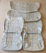 FORD XR FAIMONT SEAT COVER SET STATION WAGON PARCHMENT (TRIM CODE A)