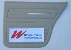 HOLDEN HZ KINGSWOOD TRIM SET CHAMOIS TRIM CODE 60E (METAL TOP EXCHANGE)