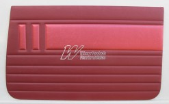HOLDEN EH SPECIAL WAGON DOOR TRIM SET GARNET & BOLERO RED TRIM CODE(C37)