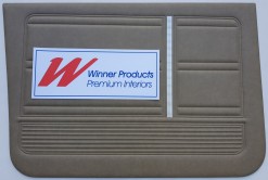 HOLDEN HK KINGSWOOD UTE DOORTRIMS BUCKSKIN BEIGE  (TRIM CODE 12)