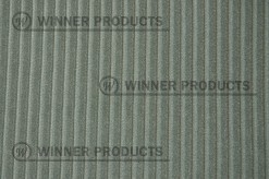 Green Commodore Ribbed Velour