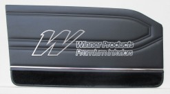 VALIANT VC REGAL  DOOR TRIM SET BLACK