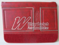 HOLDEN HG PREMIER DOOR TRIM SET SEDAN COLOUR BOROQUE RED  TRIM CODE 12R (METAL TOP EXCHANGE)