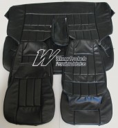 FORD XA GT SEAT COVER SET COUPE BLACK (TRIM CODE B)