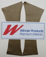 HOLDEN HG PREMIER WAGON WHEEL ARCH PILLAR (C) PAIR ANTIQUE GOLD (TRIM CODE 11R)