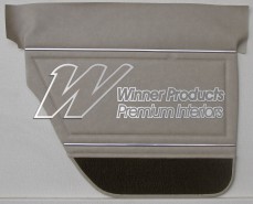 HOLDEN HG  PREMIER SEDAN DOOR TRIM SET SANDALWOOD TRIM CODE 18X (NO TOPS)